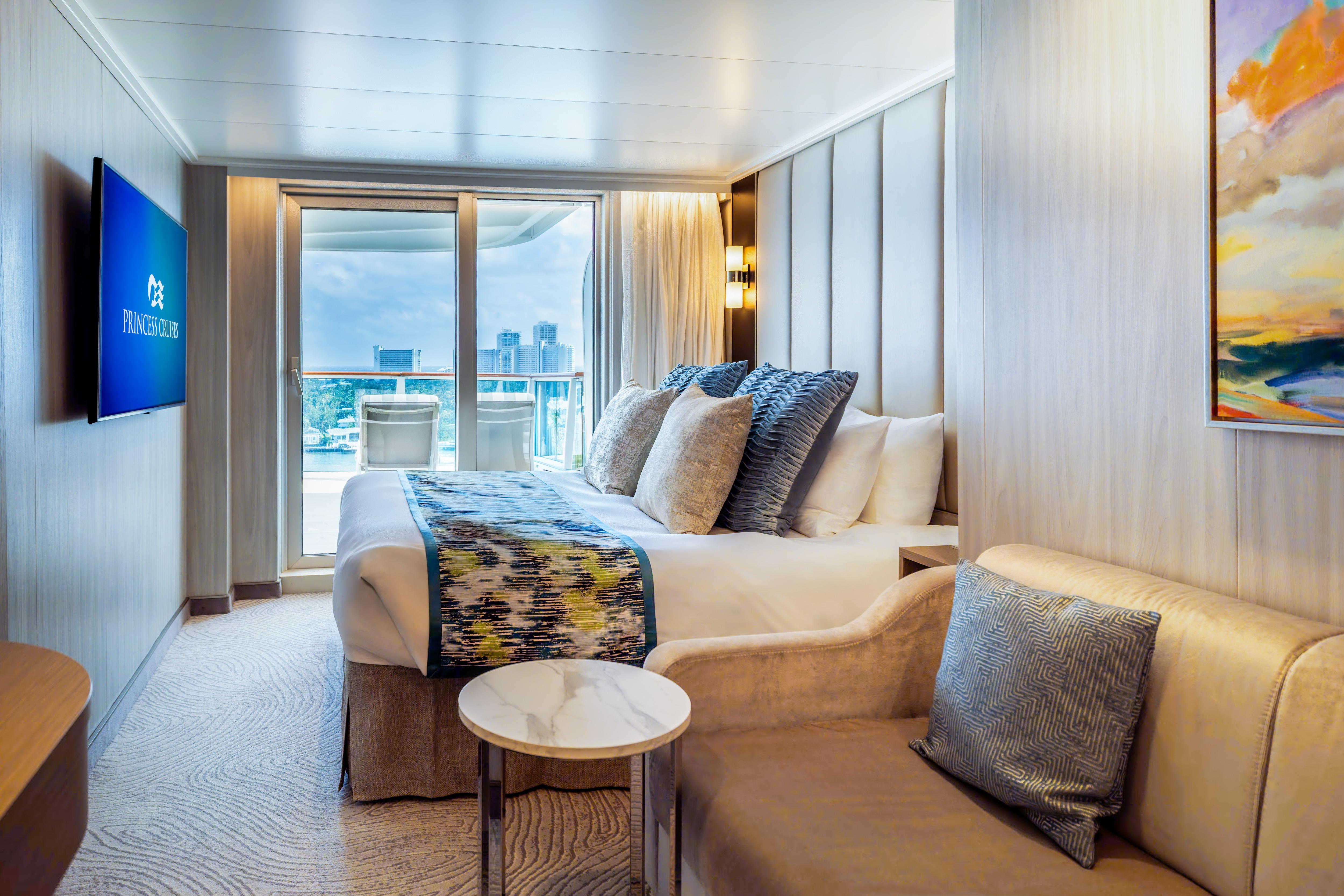 Sanctuary mini-suite on Sun Princess.