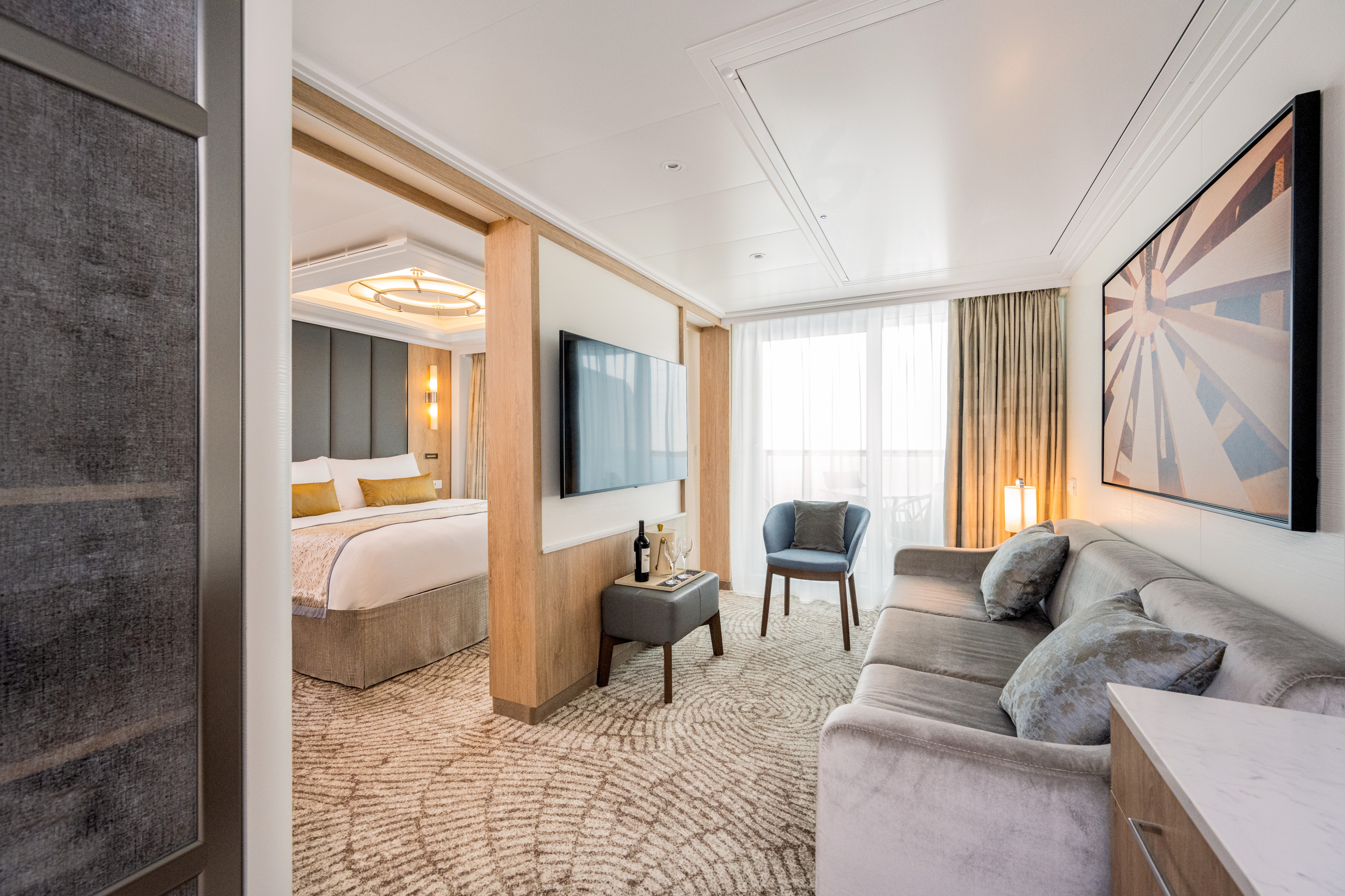 Relaxation awaits in your Vista Suite